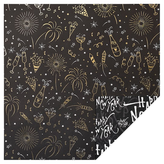 New Year's Eve Double-Sided Cardstock Paper by Recollections™, 12" x 12"